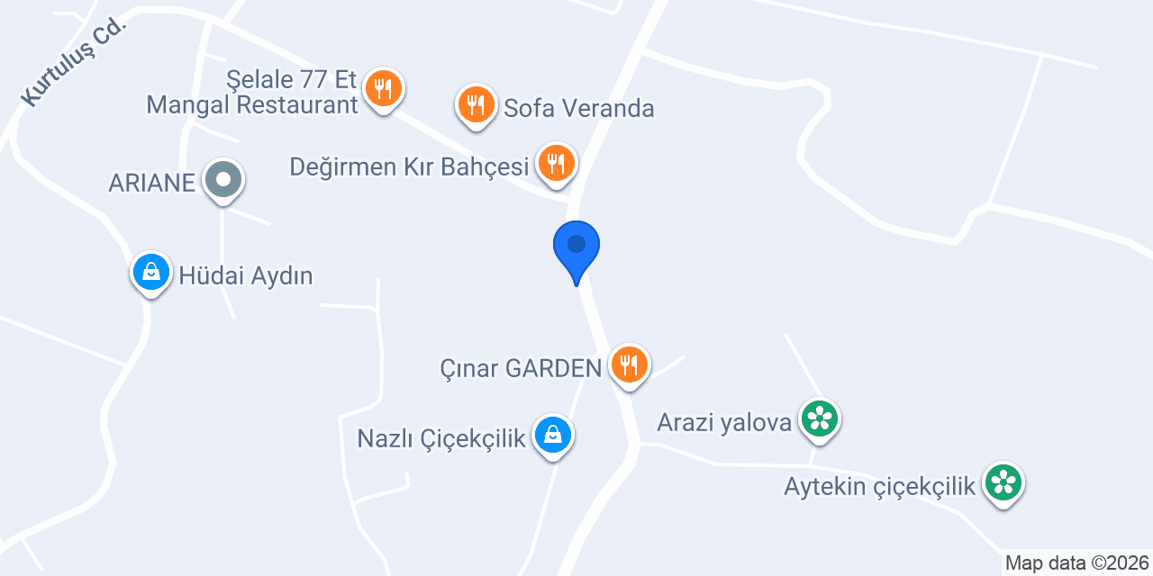 CINAR ORGANIZASYON konumu