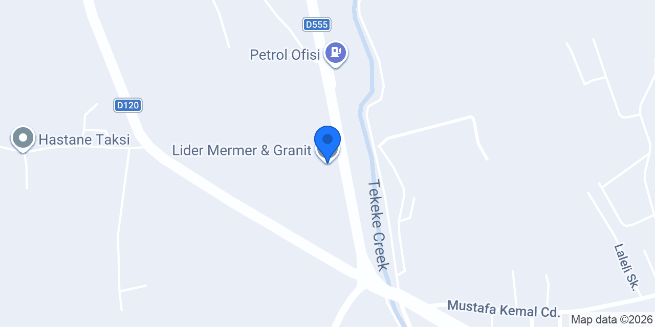 Lider Mermer & Granit konumu
