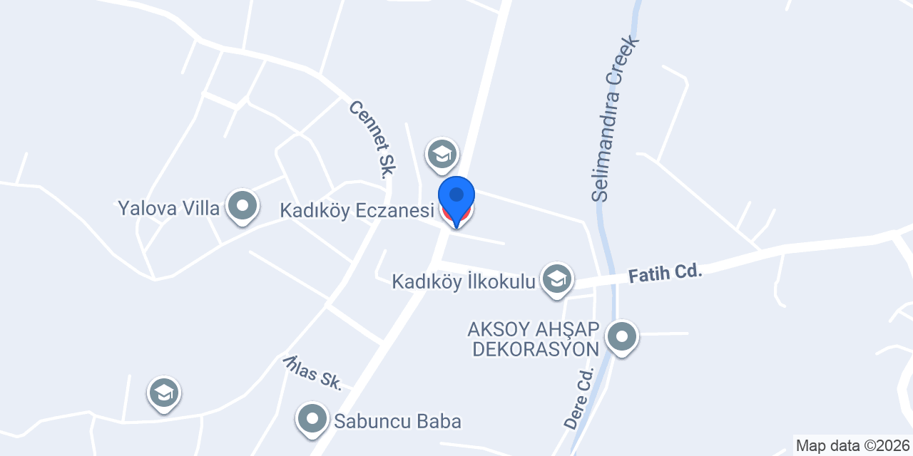 Kadıköy Eczanesi konumu