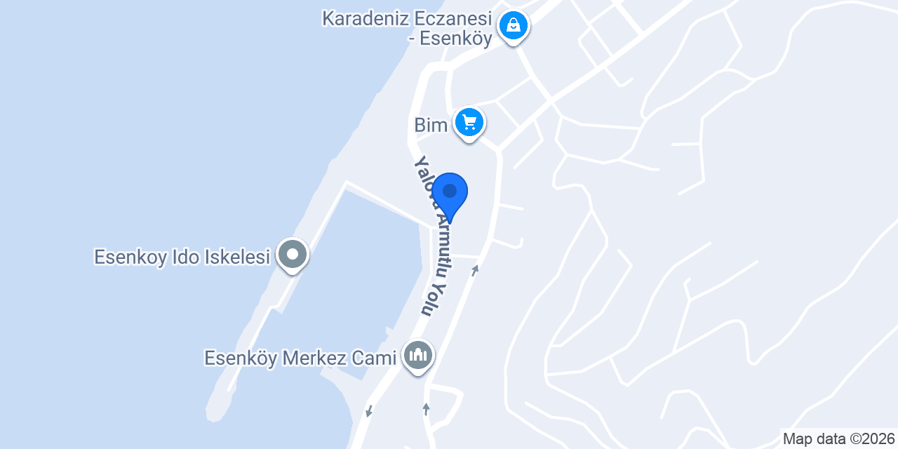 Bahçe Restaurant konumu