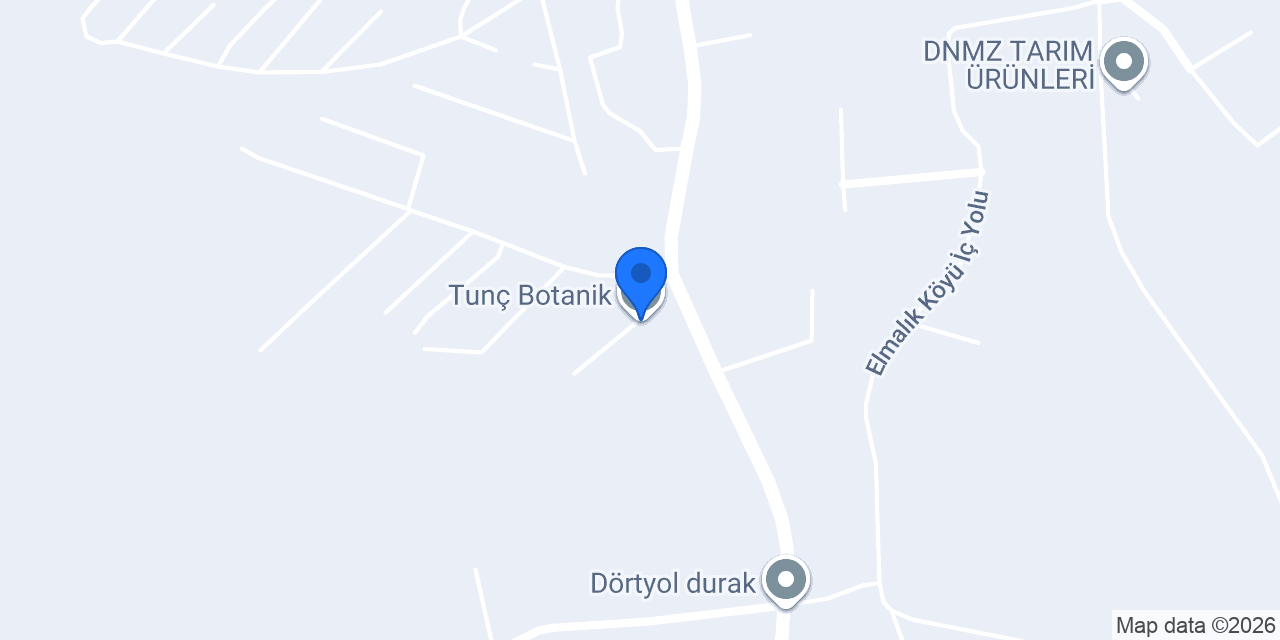 Tunç Botanik konumu