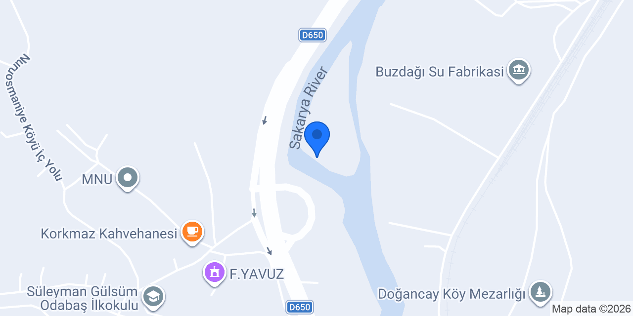 Nehir Bungalov konumu