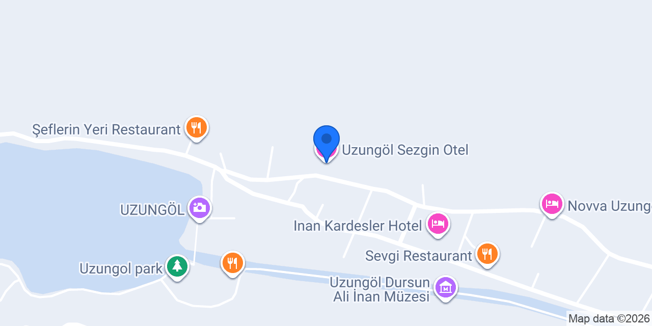 Uzungöl Sezgin Otel konumu