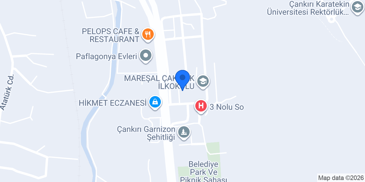Mareşal Çakmak Ortaokulu konumu