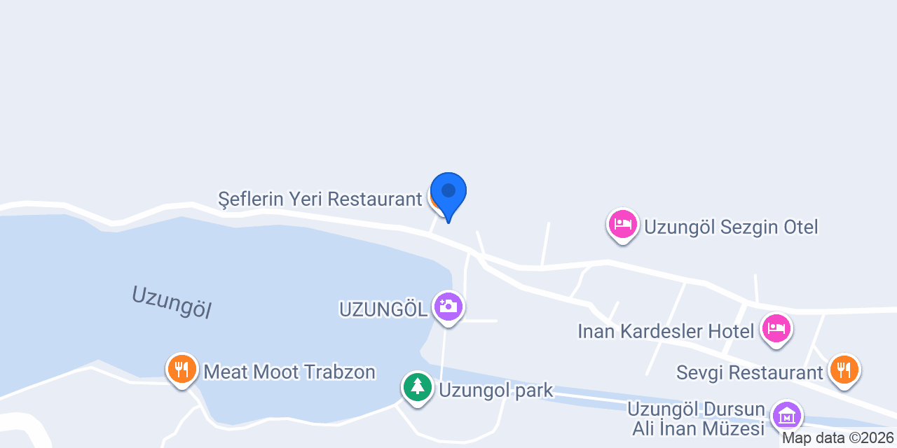 Uzungöl İnci Otel konumu
