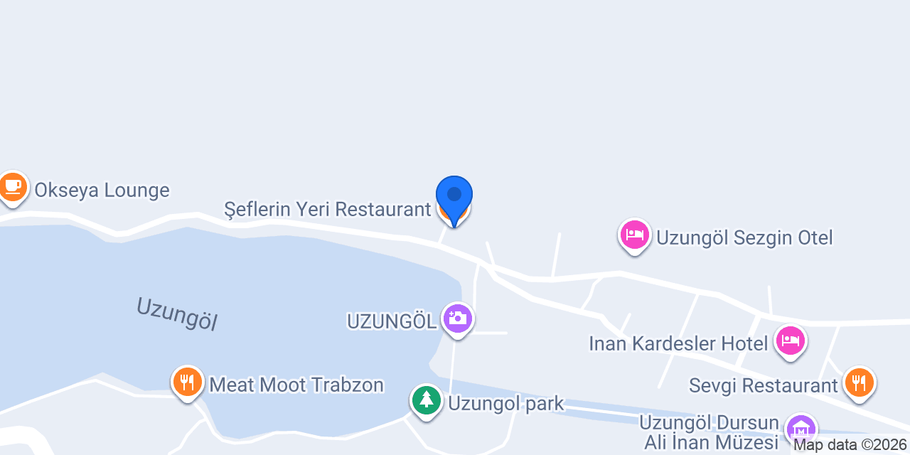 Şeflerin Yeri Restaurant konumu