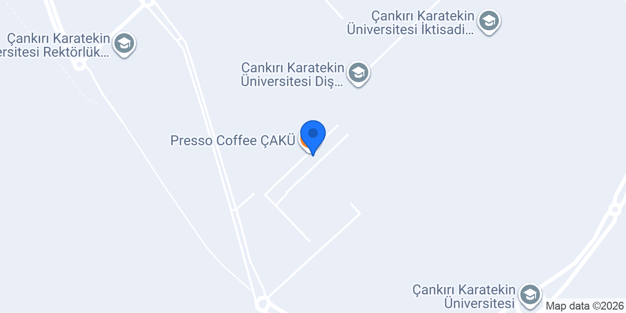 Presso Coffee ÇAKÜ konumu