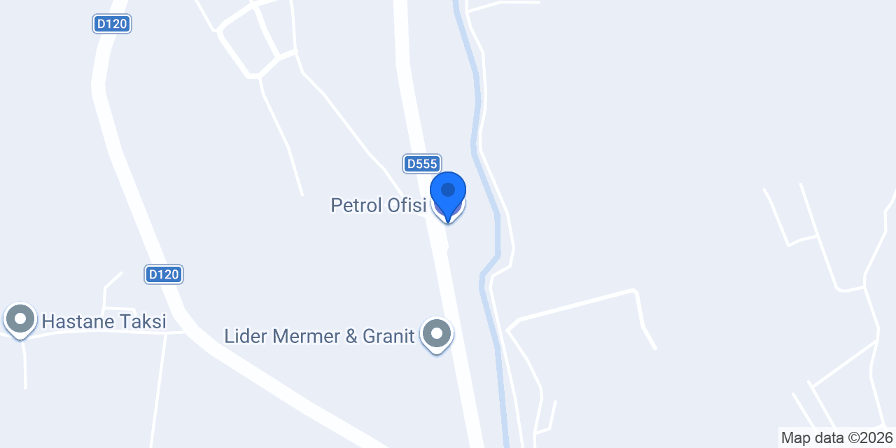 Petrol Ofisi konumu