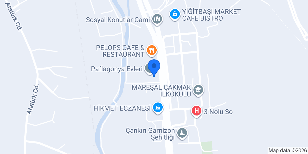 Çavuşlar Gross konumu