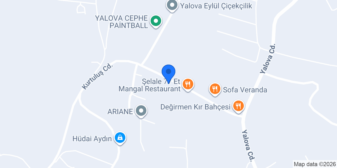 Saklıca kahvaltı bahçesi konumu