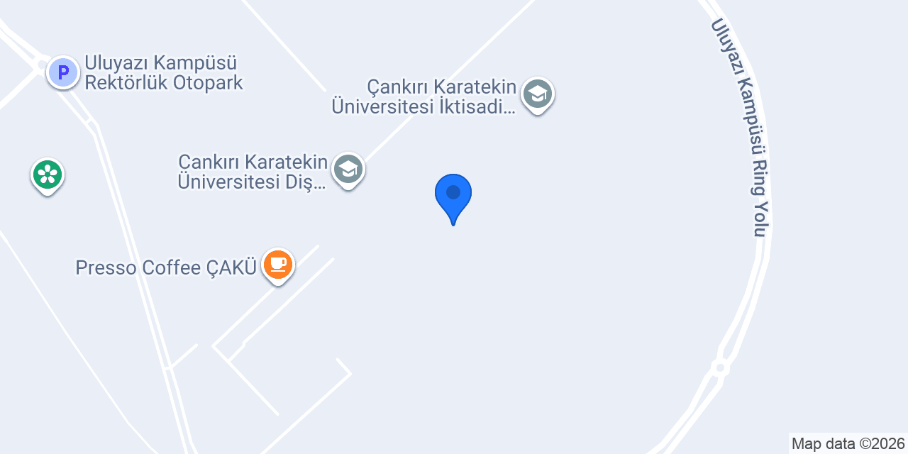 ÇAKÜ Bilgi İşlem Dairesi konumu