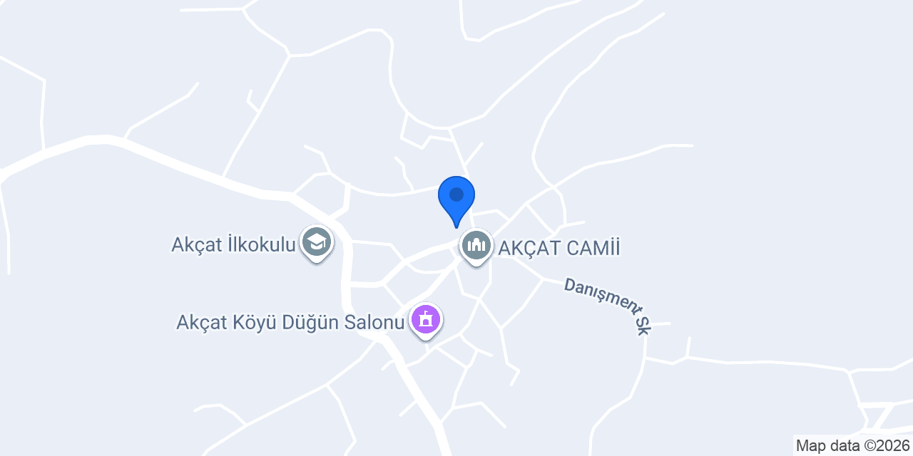 Akçat Belediyesi konumu