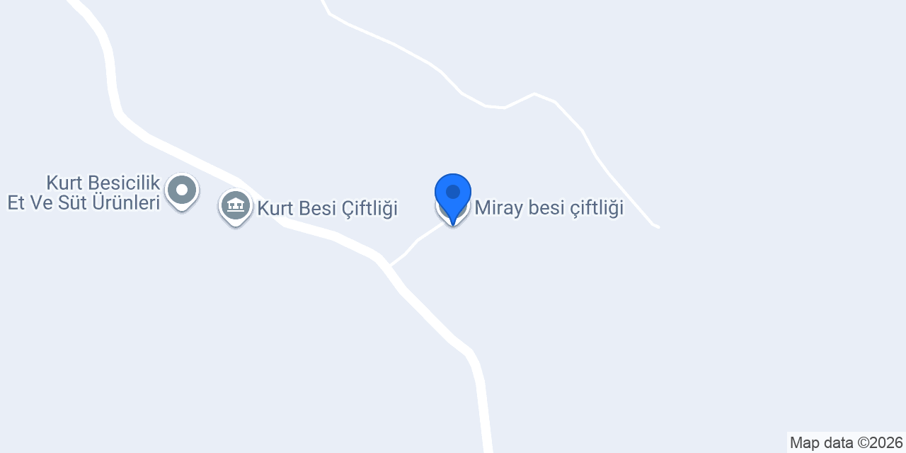 Miray besi çiftliği konumu