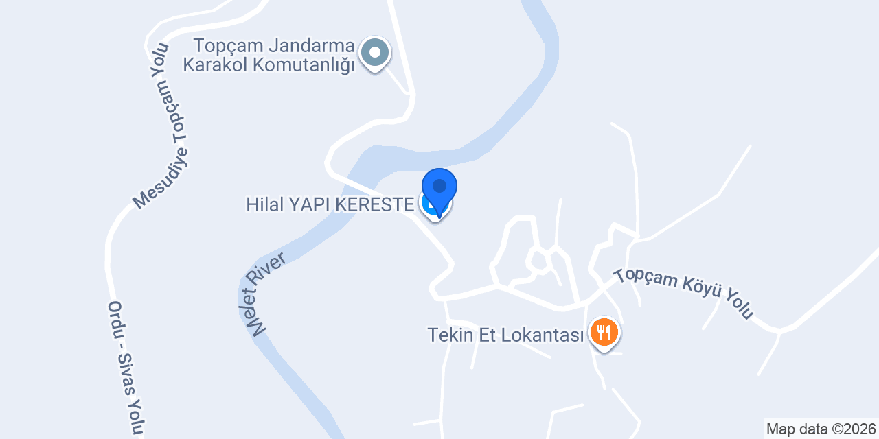 Hilal YAPI KERESTE konumu