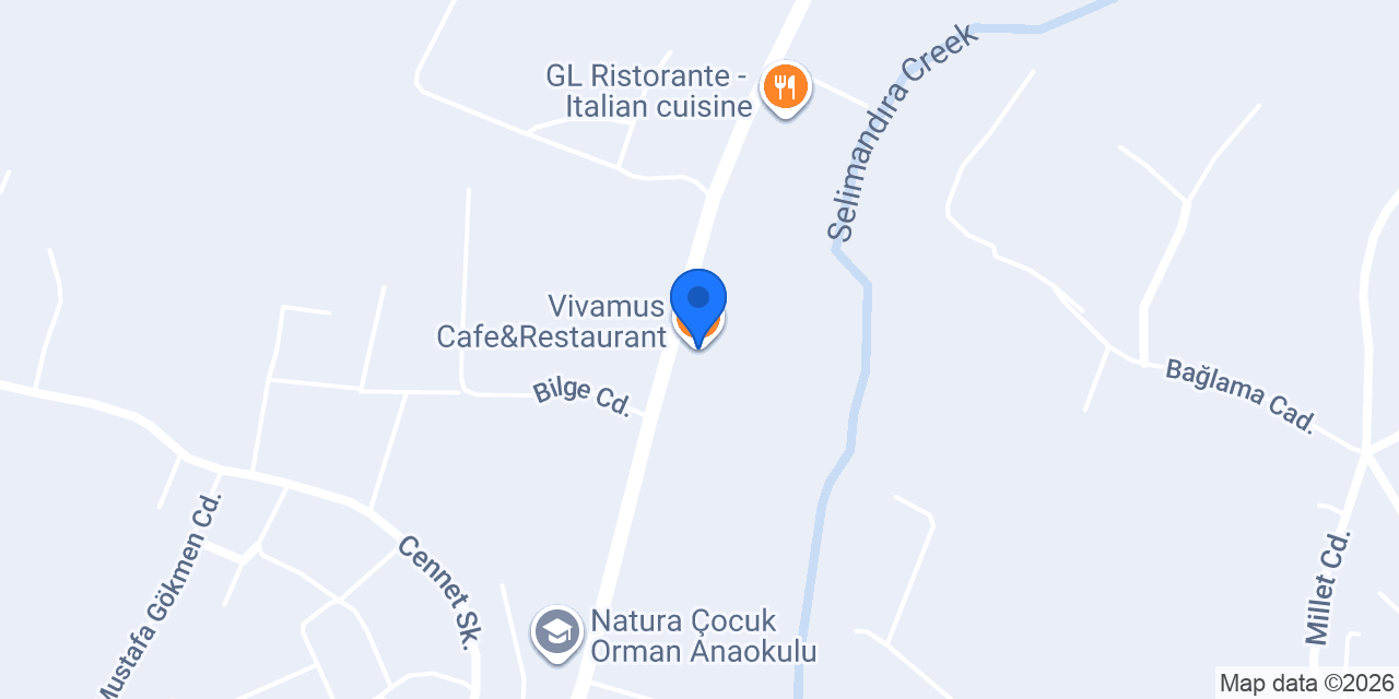 Vivamus Cafe&Restaurant konumu