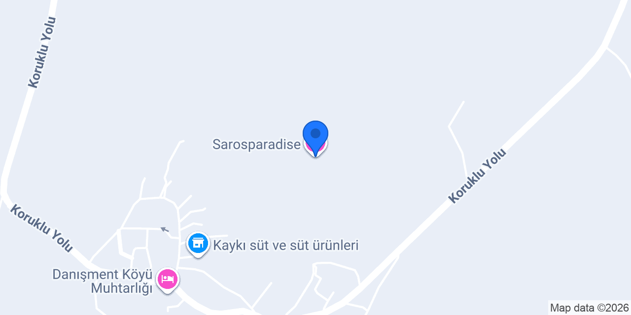 Sarosparadise konumu