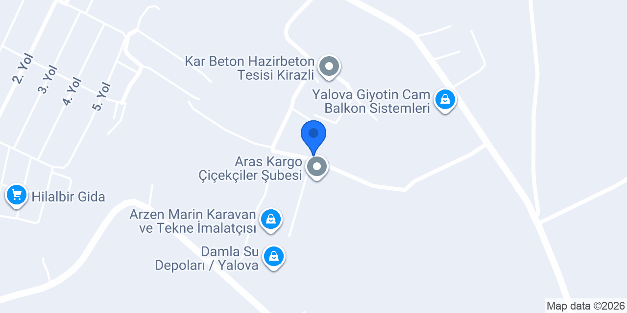 DD Çelik konumu