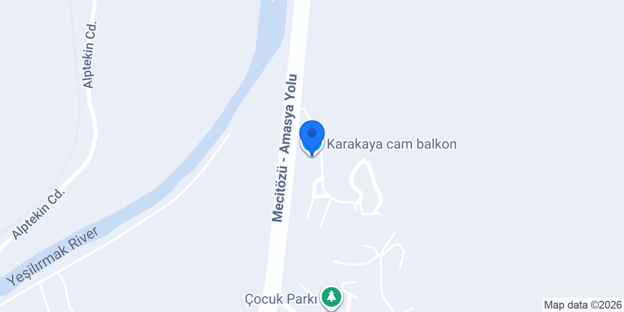 Karakaya cam balkon konumu