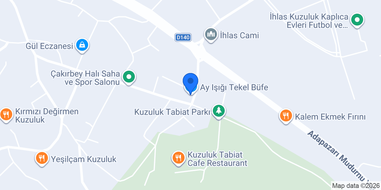 Ay Işığı Tekel Büfe konumu