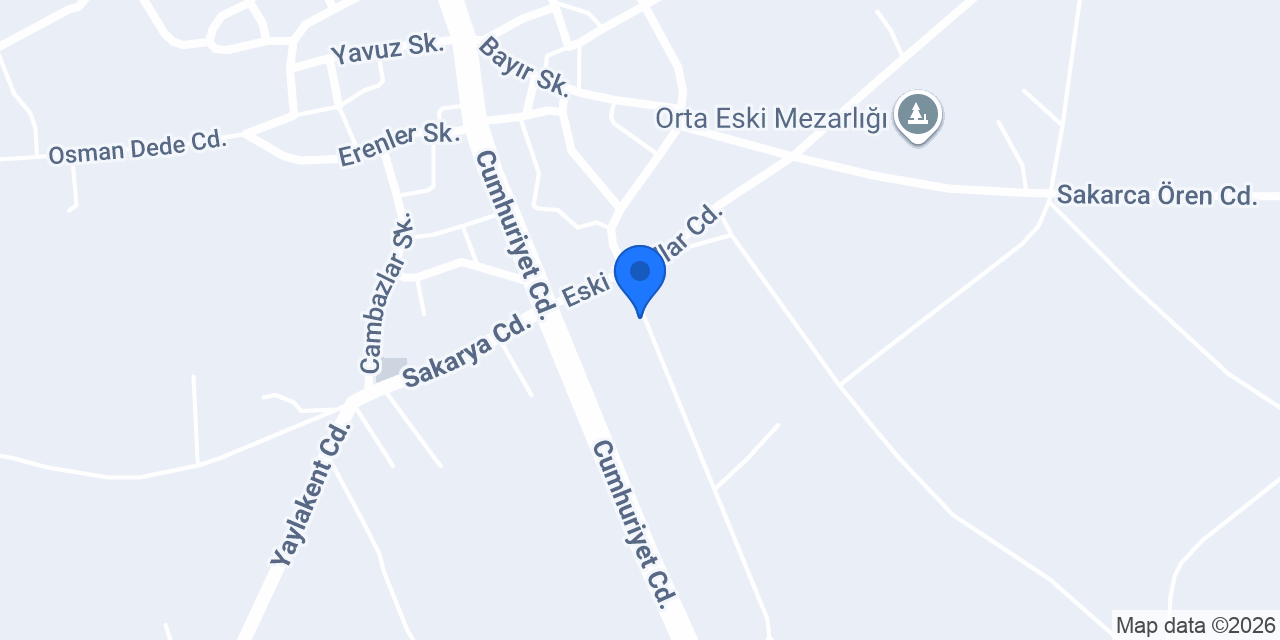 Yaylakent Belediyesi konumu