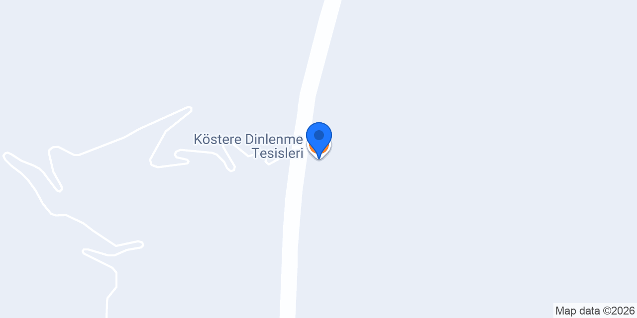 Köstere Dinlenme Tesisleri konumu