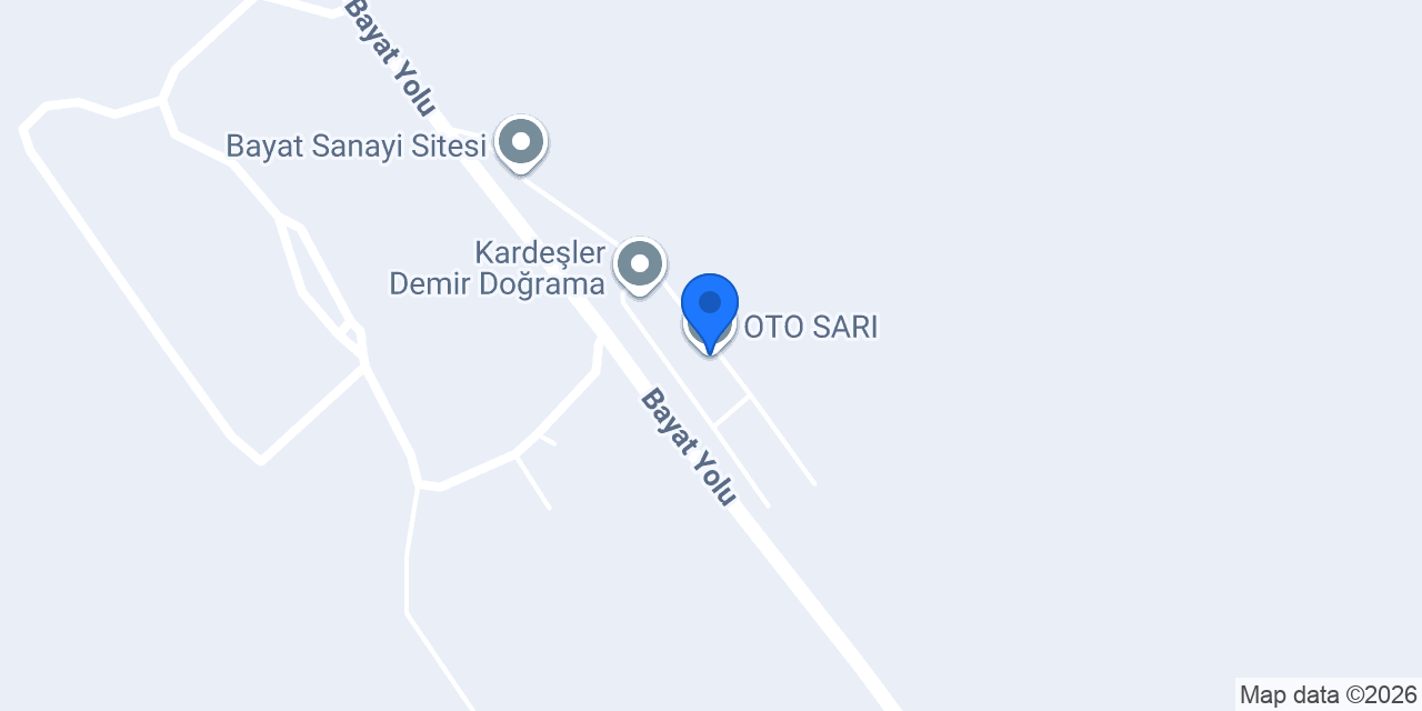 OTO SARI konumu