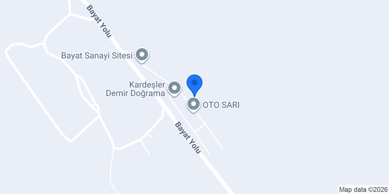 Efe oto kaporta boya konumu