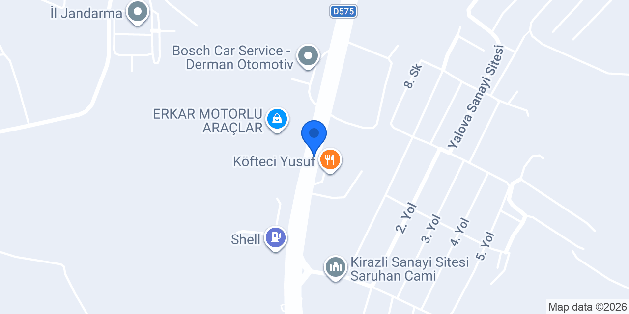 Bursa Beton konumu
