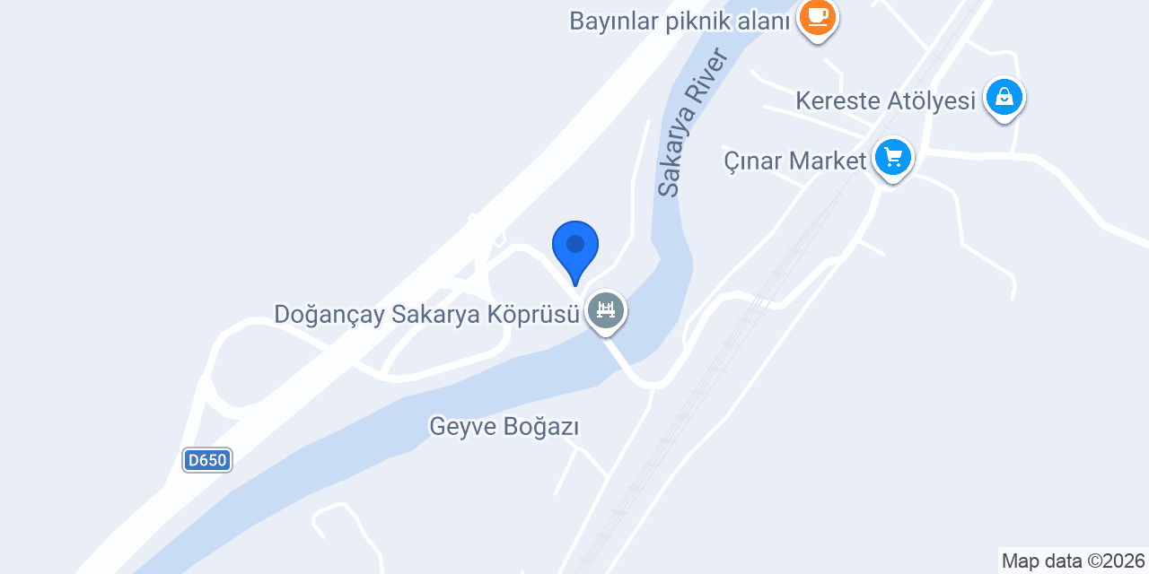 Doğançay Mermer konumu