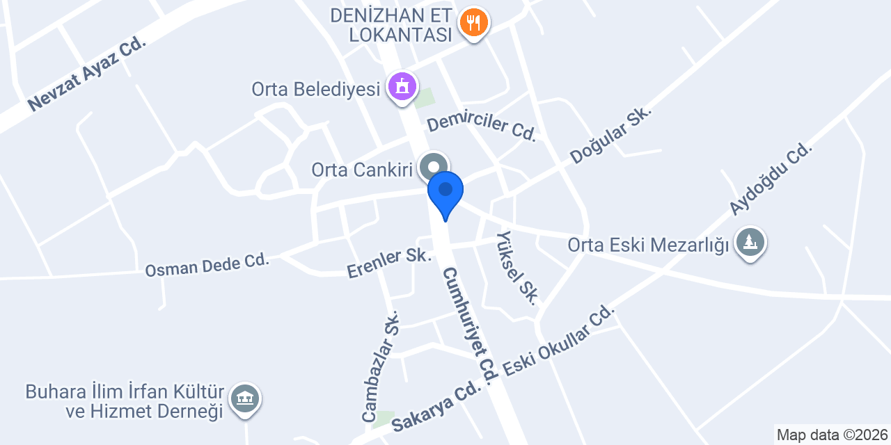 Aygaz Tüp Bayisi konumu