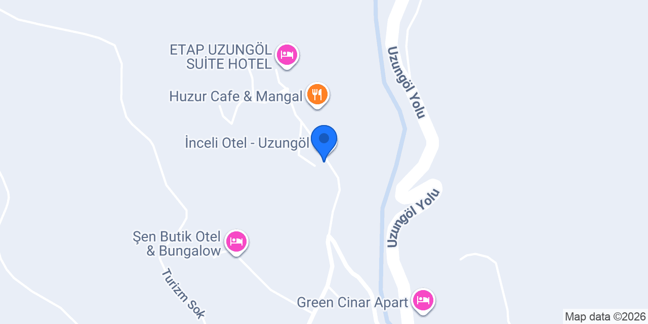 Uzungöl Apart konumu