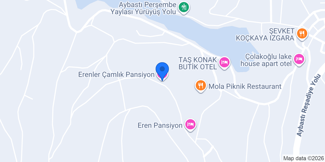Erenler Çamlık Pansiyon konumu