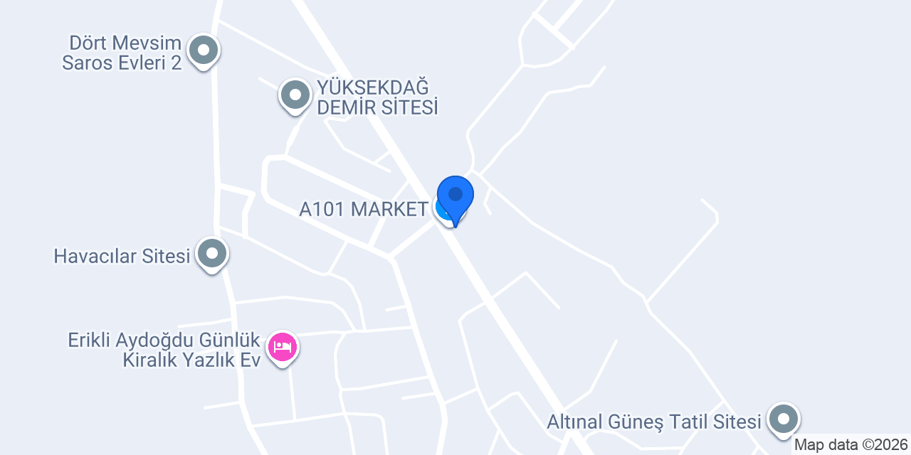 Küçükkoz Tatil Sitesi konumu