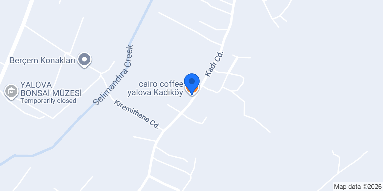 cairo coffee yalova Kadıköy konumu