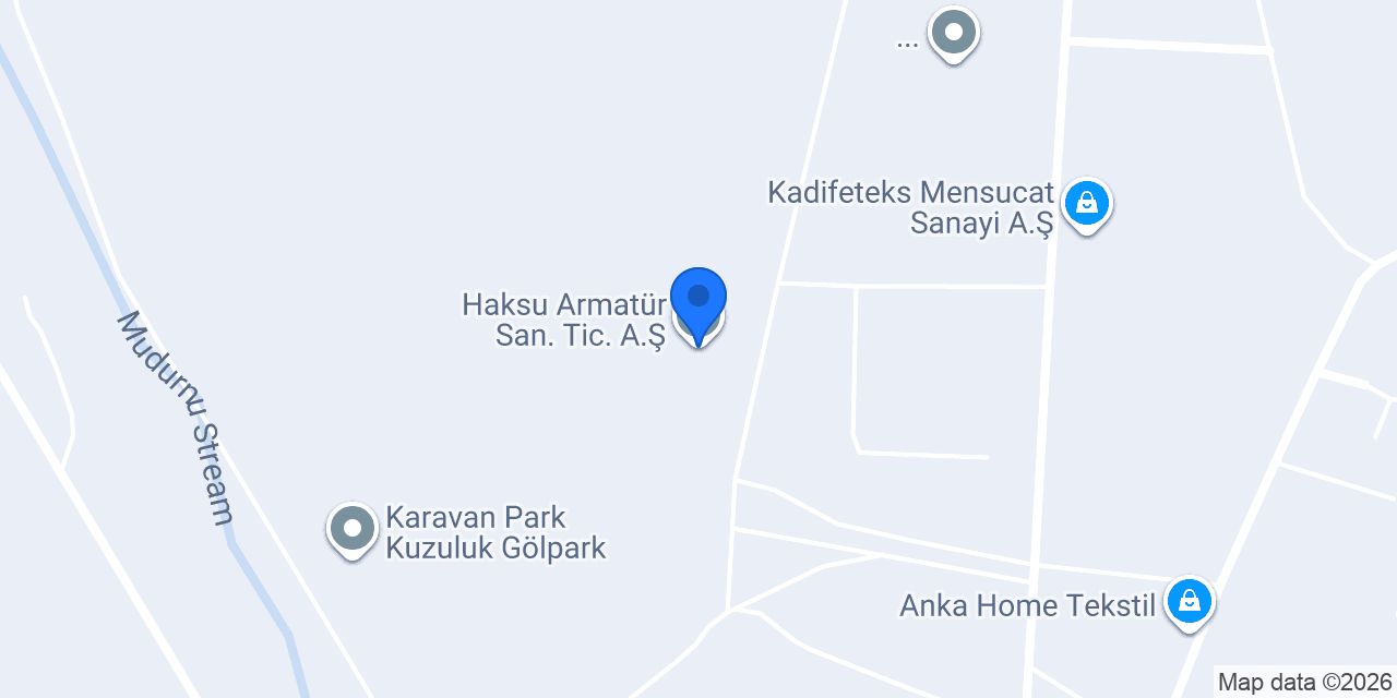 Haksu Armatür San. Tic. A.Ş. konumu