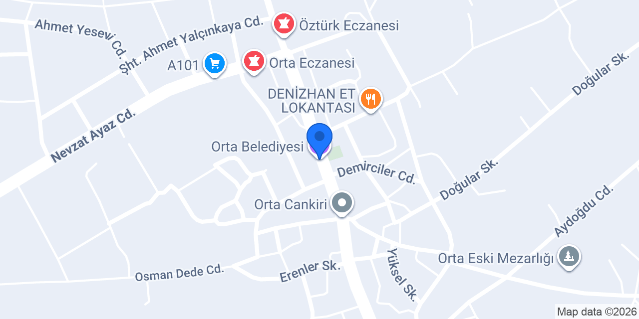 ORTA TAKSİ konumu