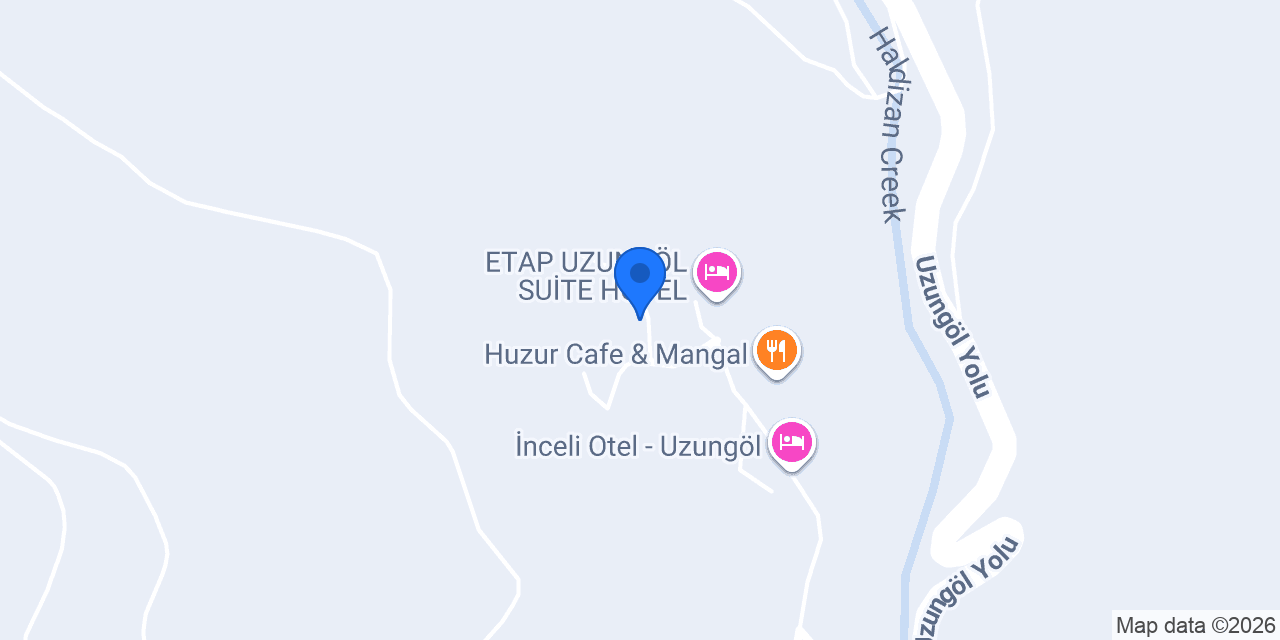 Uzungöl Zahra Apart konumu