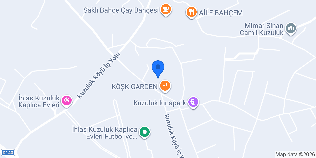 Tatlı Telaş Kına Evi ve Kafeterya konumu