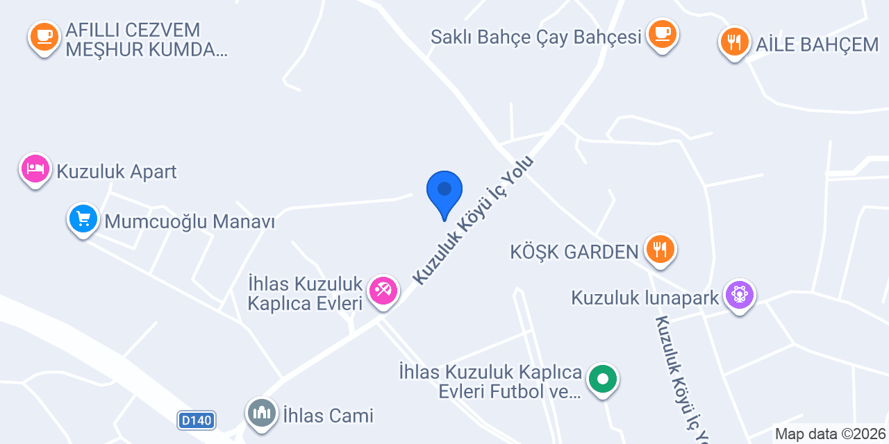 Ptt-kuzuluk konumu