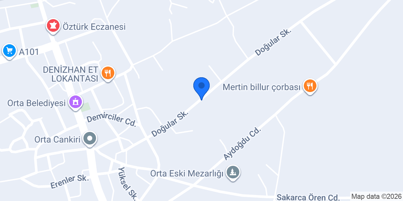 Çağan Taksi (Orta) konumu
