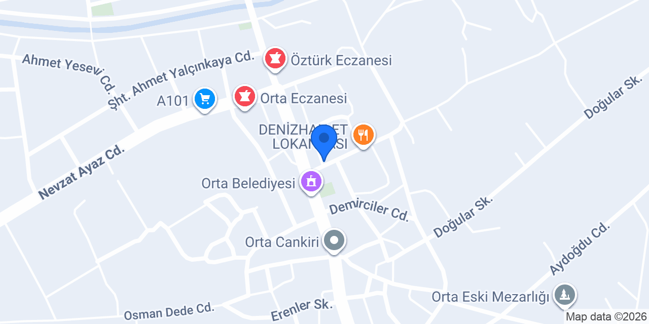 Reisoğulları kasap konumu