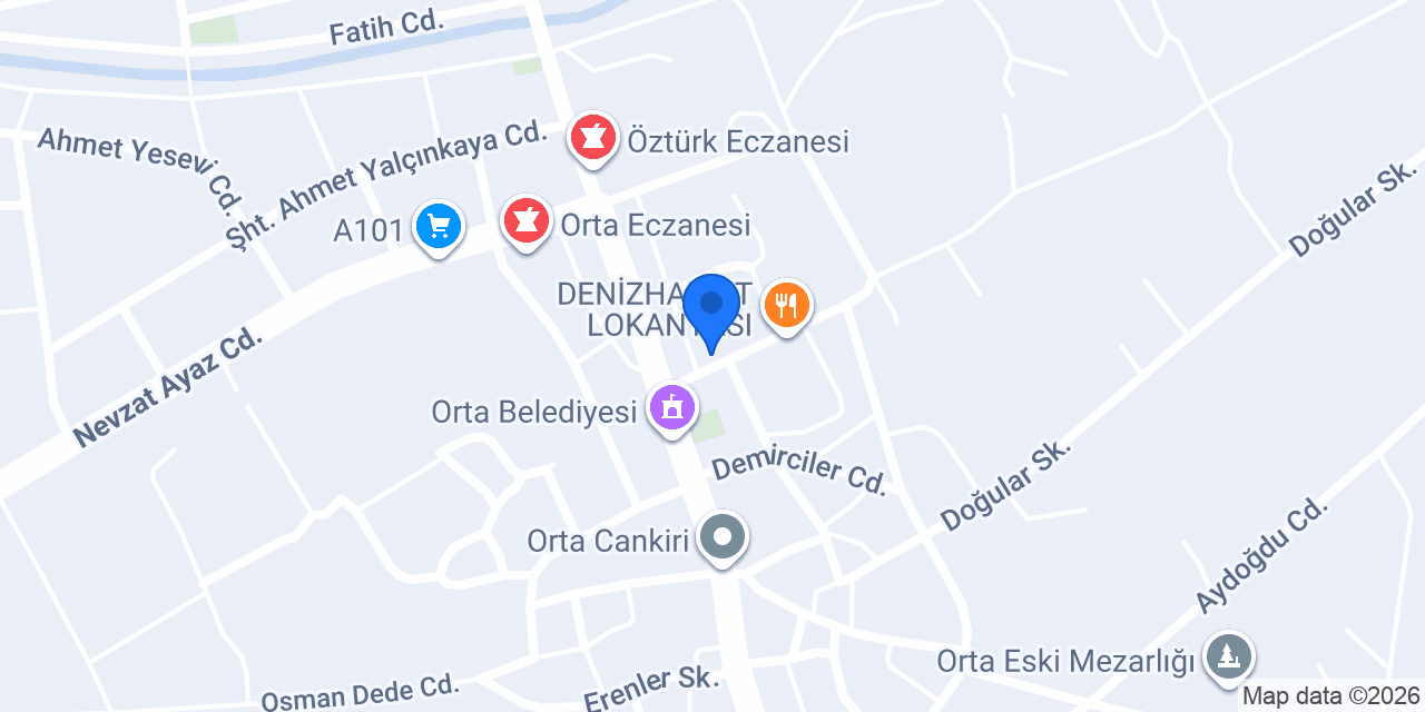 Günay Eczanesi konumu