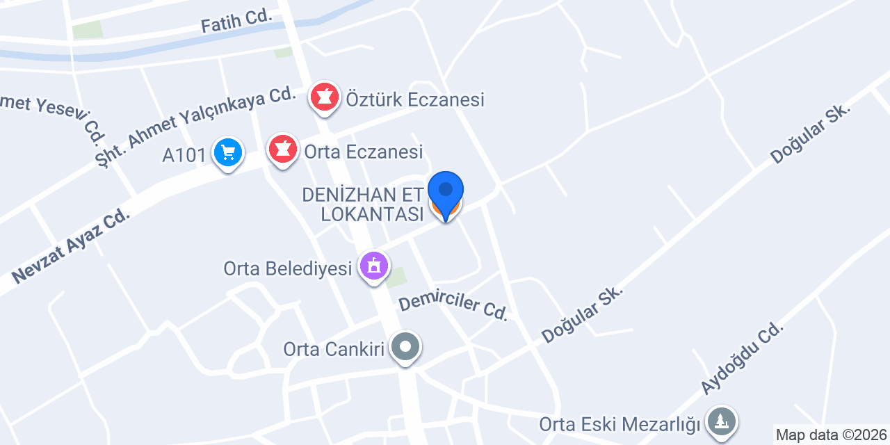 DENİZHAN ET LOKANTASI konumu