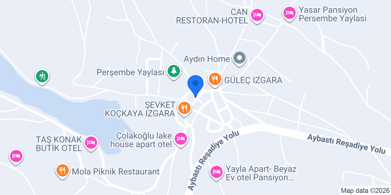 Akçay restorant konumu