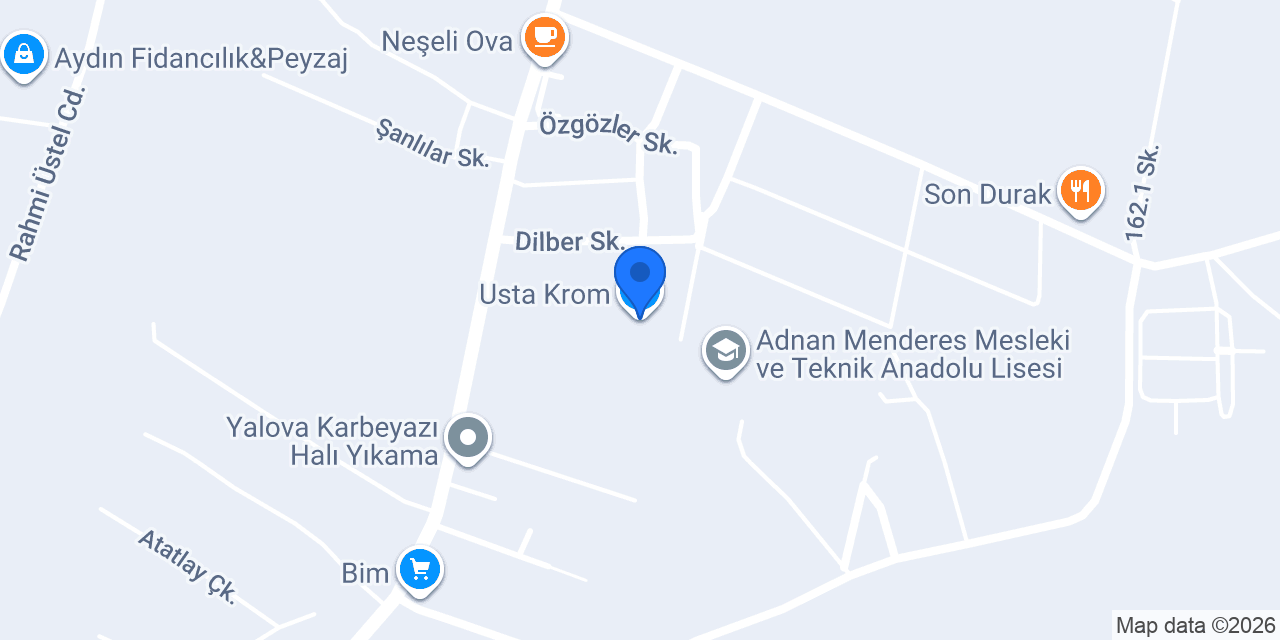 Usta Krom konumu