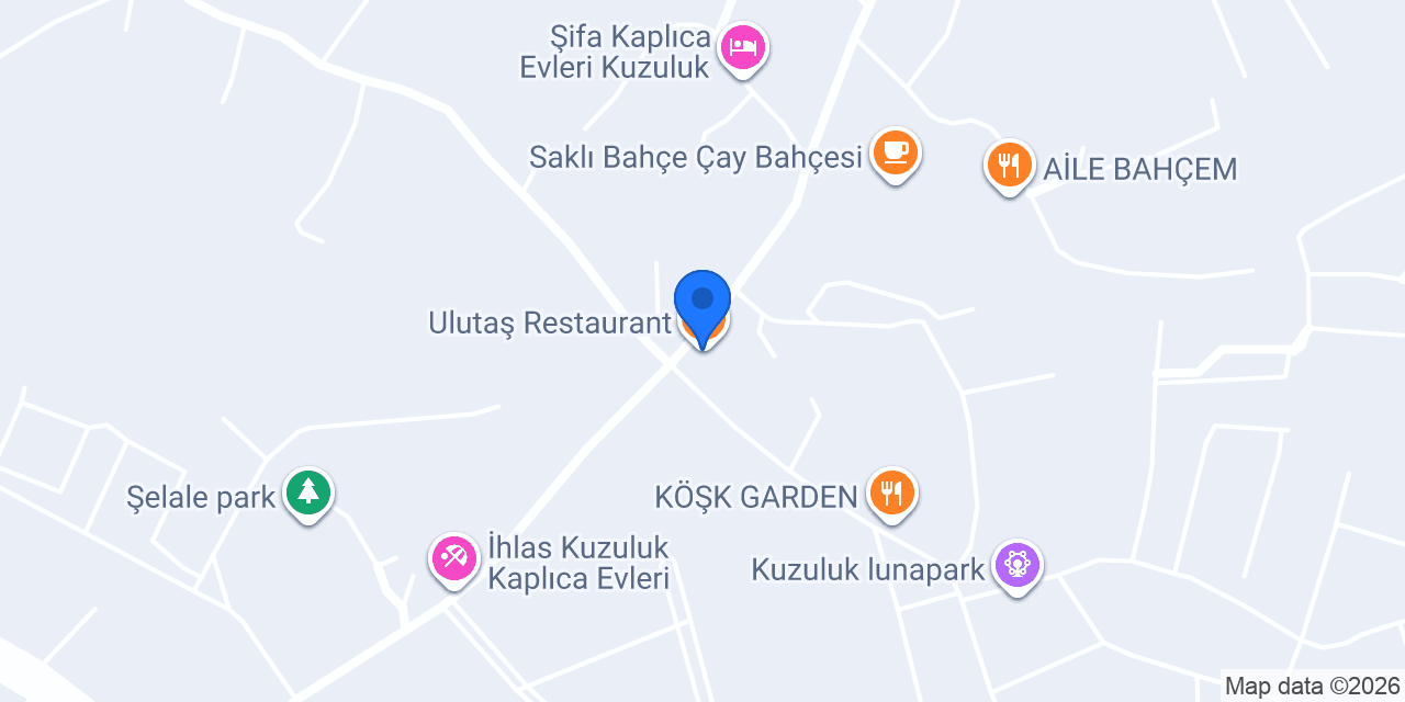 Ulutaş Restaurant konumu