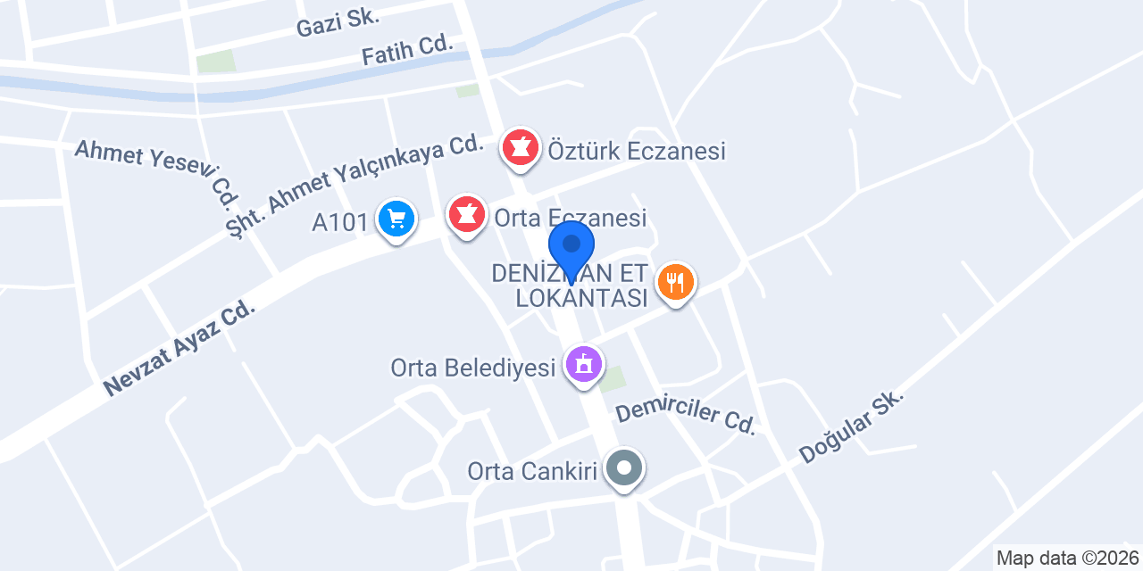Börekcioğlu Yapı Market konumu