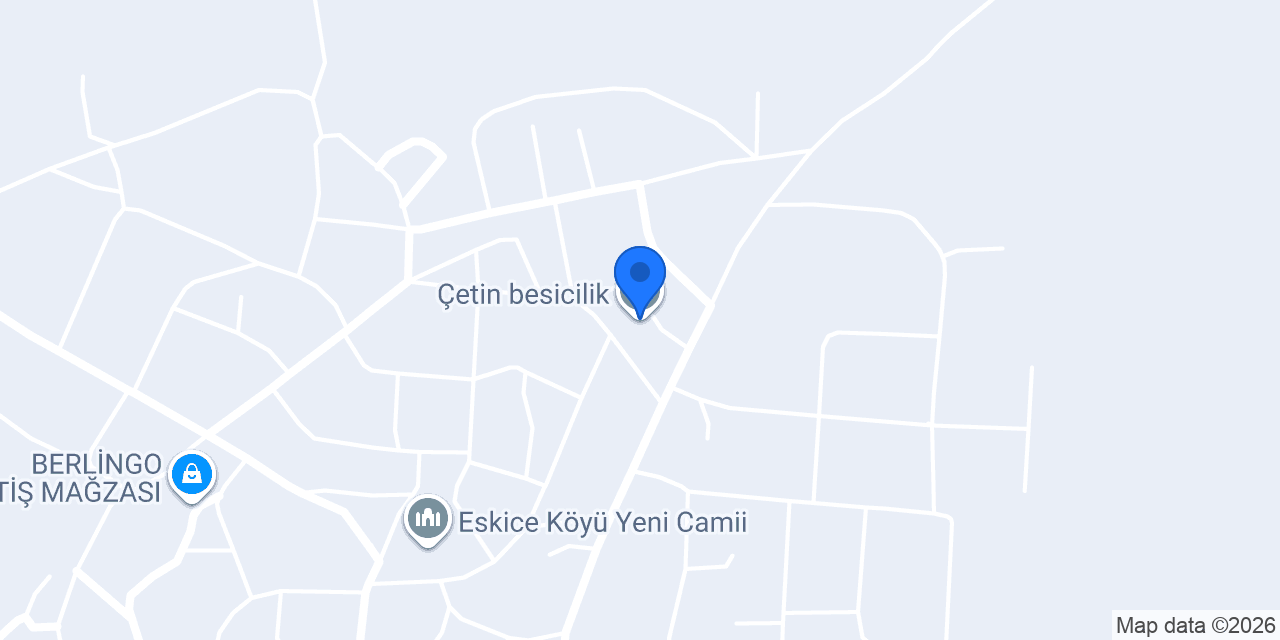 Çetin besicilik konumu