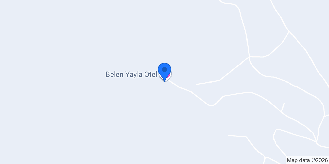 Belen Yayla Otel konumu