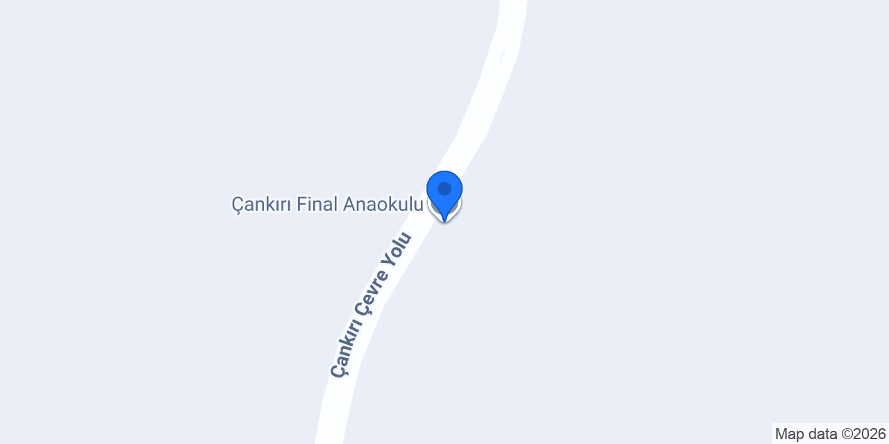 Çankırı Final Anaokulu konumu